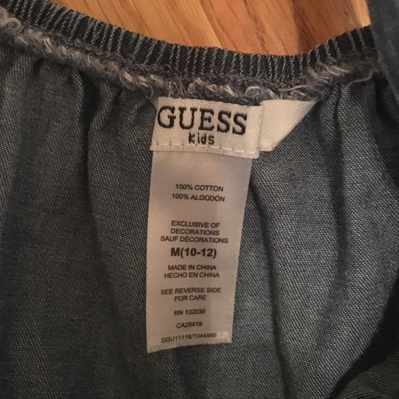 Guess denim girls dress - Picture 3 of 3